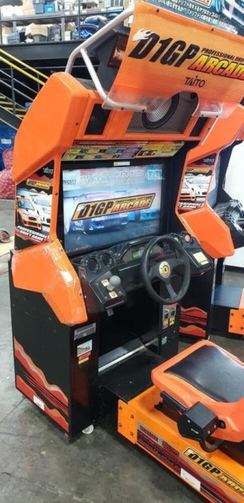 D1GP PRO DRIFT ARCADE RACING GAME TAITO