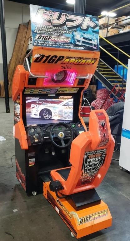 D1GP PRO DRIFT ARCADE RACING GAME TAITO