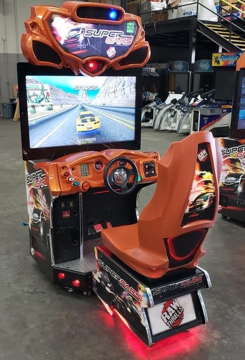 supercars racing arcade game image