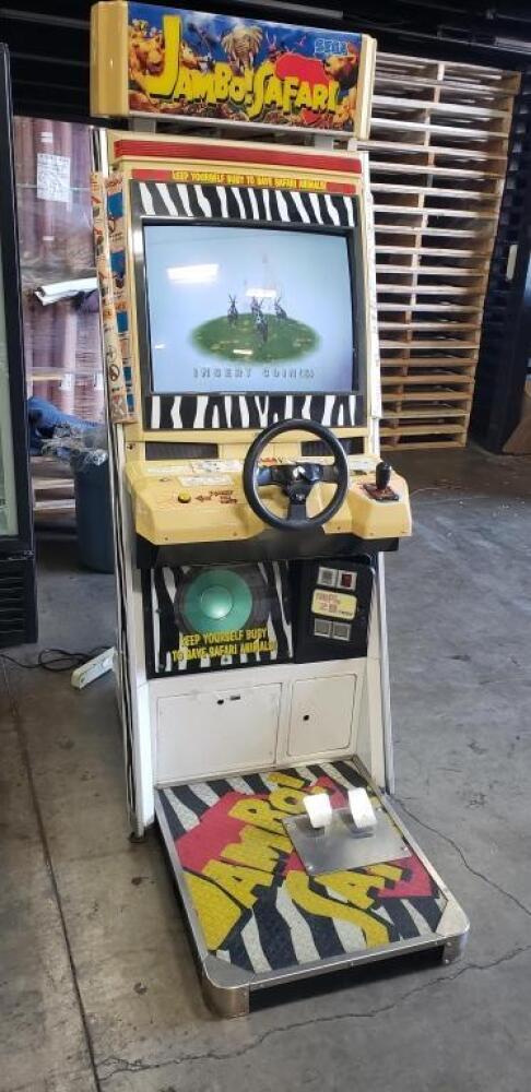 亀太郎ファイブ JAMBO SAFARI UPRIGHT DRIVER ARCADE GAME SEGA NAOMI