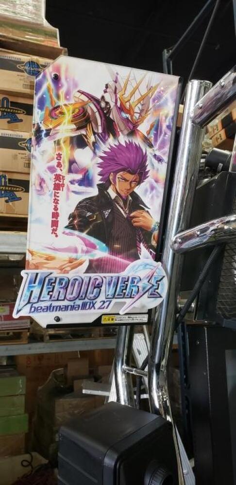BEATMANIA IIDX 27 HEROIC VERSE MUSIC ARCADE GAME