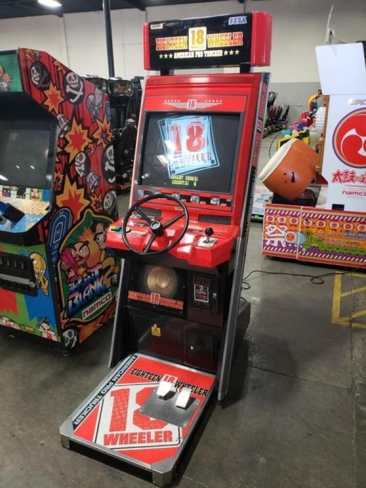 18 WHEELER SEGA NAOMI DRIVER ARCADE GAME