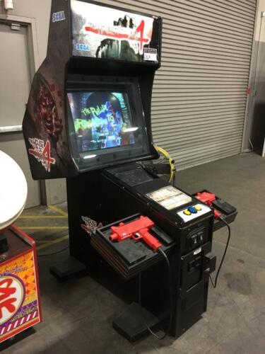 THE HOUSE OF THE DEAD 4 ZOMBIE SHOOTER ARCADE GAME