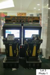 SEGA SUPER GT TWIN RACING ARCADE GAME LCD'S