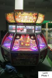 LUNA PARK 6 PLAYER PUSHER TICKET REDEMPTION GAME