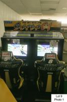 SEGA SUPER GT TWIN RACING ARCADE GAME LCD'S