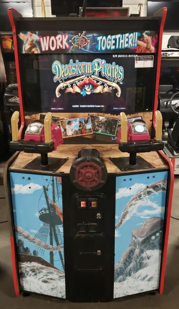 namco deadstorm pirates arcade game