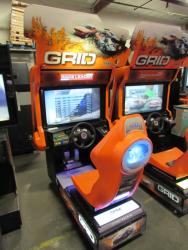 GRID RACING ARCADE GAME SEGA CODE MASTERS #2