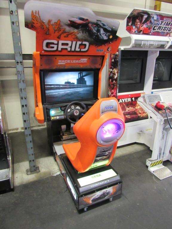 GRID RACING ARCADE GAME SEGA CODE MASTERS #3