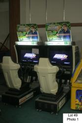 INITIAL D3 TWIN RACING ARCADE GAME SEGA LCD'S