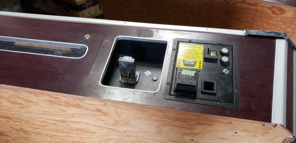 valley pool table bill acceptor parts