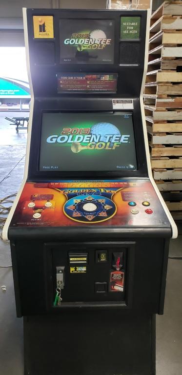 GOLDEN TEE LIVE 2016 GOLD SPORTS ARCADE GAME