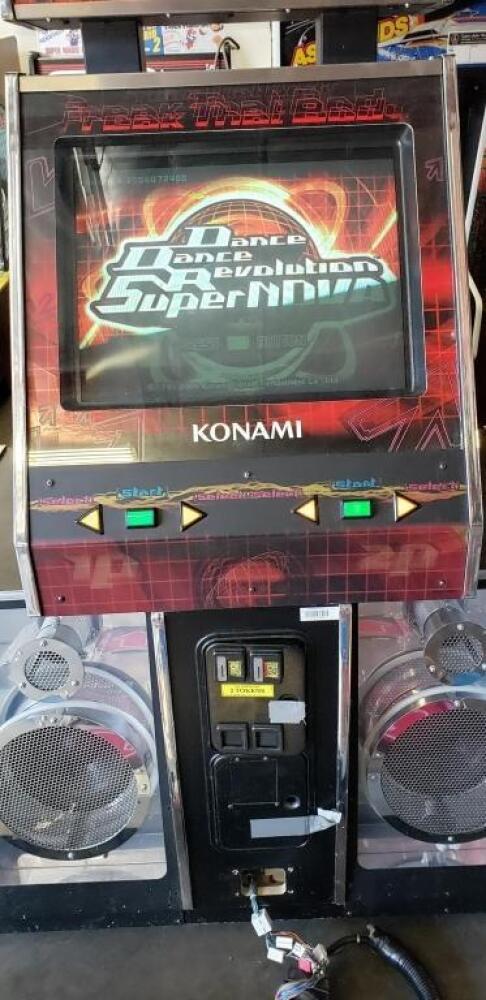 DDR SUPER NOVA KONAMI DEDICATED ARCADE GAME