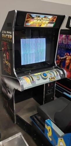 STAR WARS POD RACER ARCADE GAME SEGA #2