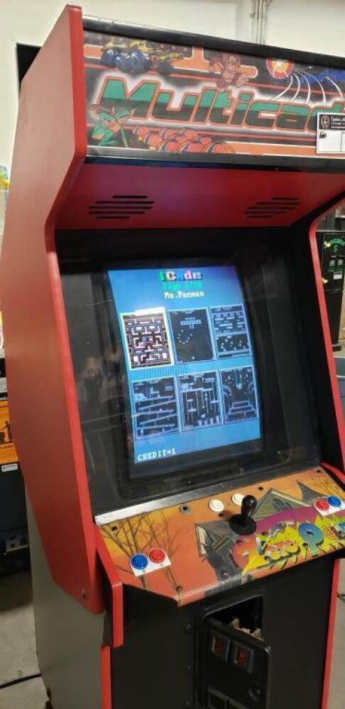 MULTICADE 60 IN 1 UPRIGHT 25 MON. ARCADE GAME
