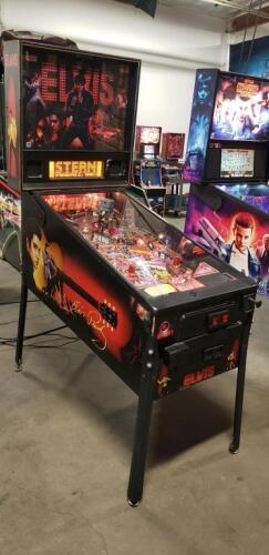 ELVIS PRESLEY PRO PINBALL MACHINE STERN INC