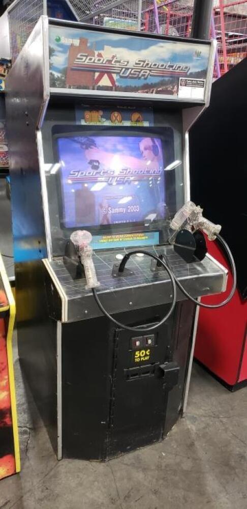 SPORT SHOOOTING USA UPRIGHT TARGET ARCADE GAME