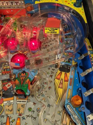 CYCLONE PINBALL MACHINE WILLIAMS