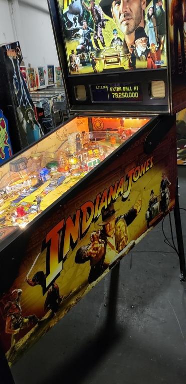 indiana jones pinball machine for sale