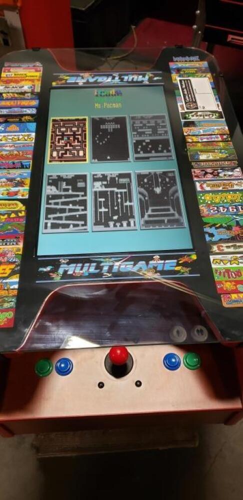 MULTICADE 60 IN 1 COCKTAIL TABLE LCD ARCADE GAME