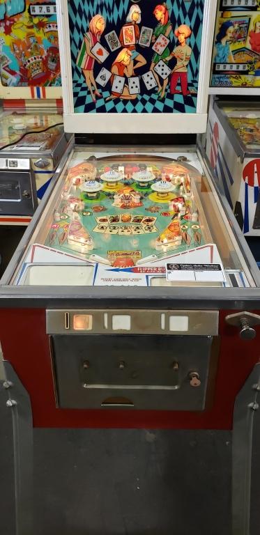 SPIN-A-CARD PINBALL MACHINE GOTTLIEB 1969