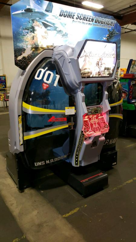 MACH STORM JET FIGHTER DOME DELUXE ARCADE GAME