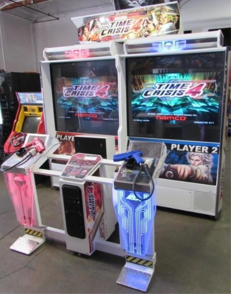 TIME CRISIS 4 TWIN DX 50 LCD SHOOTER ARCADE GAME
