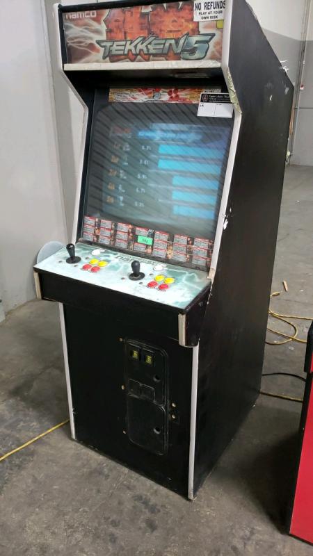 TEKKEN 5 UPRIGHT FIGHTER ARCADE GAME