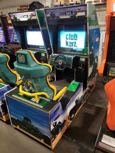 CLUB KART RACING SITDOWN ARCADE GAME SEGA #1