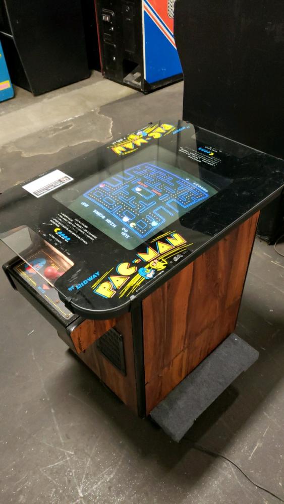 PAC-MAN COCKTAIL TABLE MIDWAY CLASSIC ARCADE GAME
