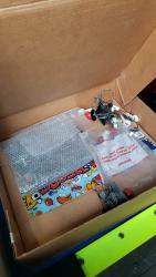 1 BOX LOT- BUBBLE BOBBLE PCB ARCADE GAME KIT