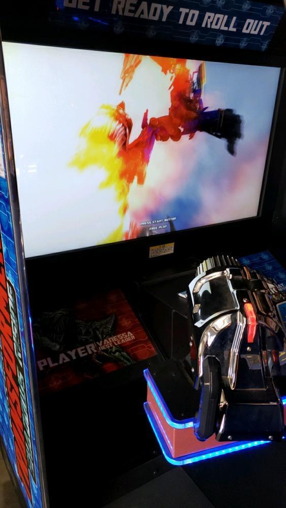 TRANSFORMERS SHADOW RISING DELUXE SHOOTER ARCADE
