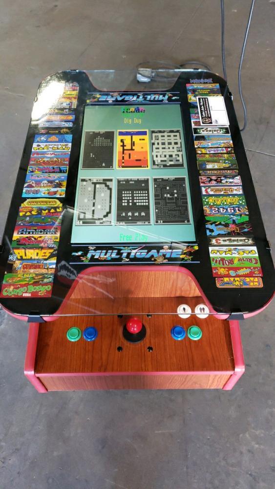 Multicade Table 60 IN 1 COCKTAIL TABLE MULTICADE ARCADE GAME