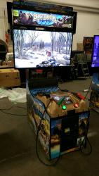 BIG BUCK HD PEDESTAL SHOOTER ARCADE WITH HDTV #1