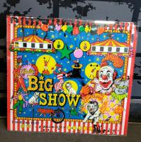 BIG SHOW PINBALL MACHINE BACK GLASS ONLY