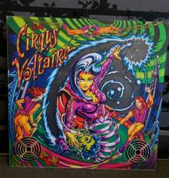 CIRCUS VOLTAIRE PINBALL MACHINE PLEXI BACK ONLY