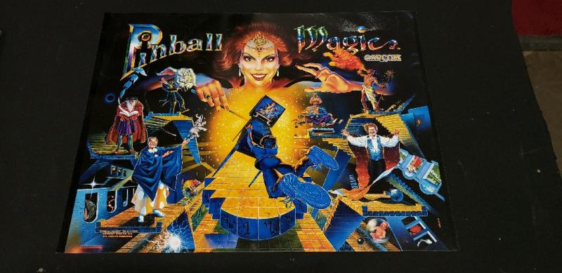 PINBALL MAGIC CAPCOM PINBALL TRANSLITE ONLY