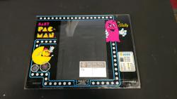 1 LOT- BABY PAC-MAN PINBALL BACK GLASS