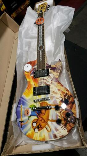 1 LOT- ADVENTURE TIME LIMITED EDITION GUITAR NO. 49 OF 100