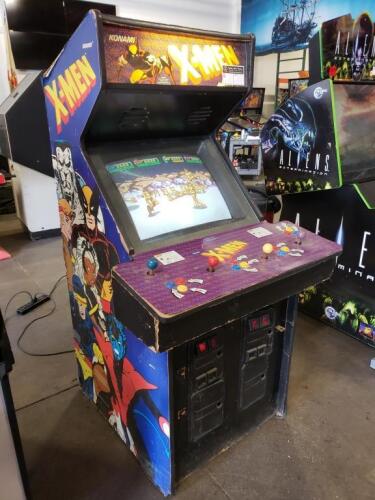 X-MEN 4 PLAYER KONAMI DEDICATED ORIGINAL ARCADE