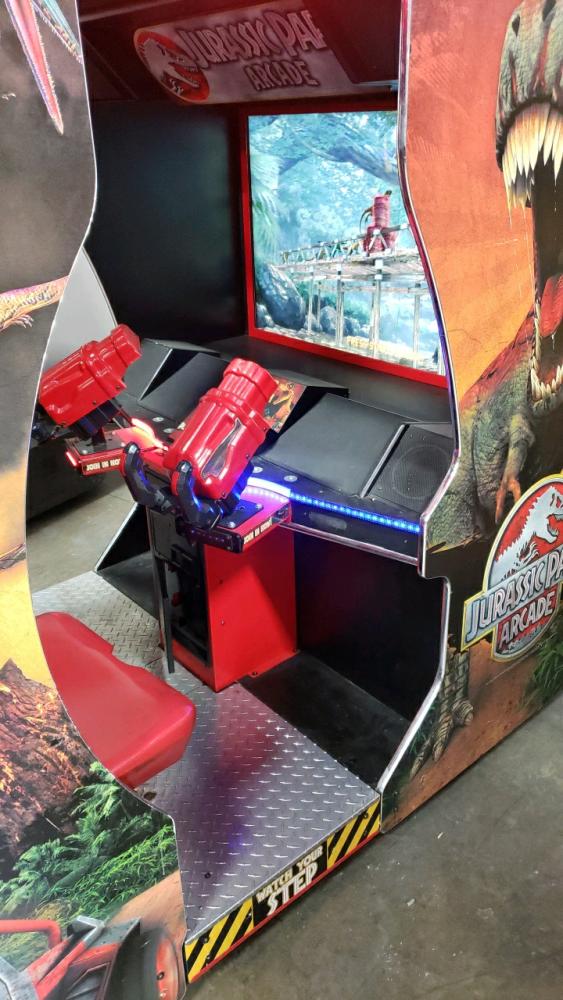 jurassic park arcade raw thrills