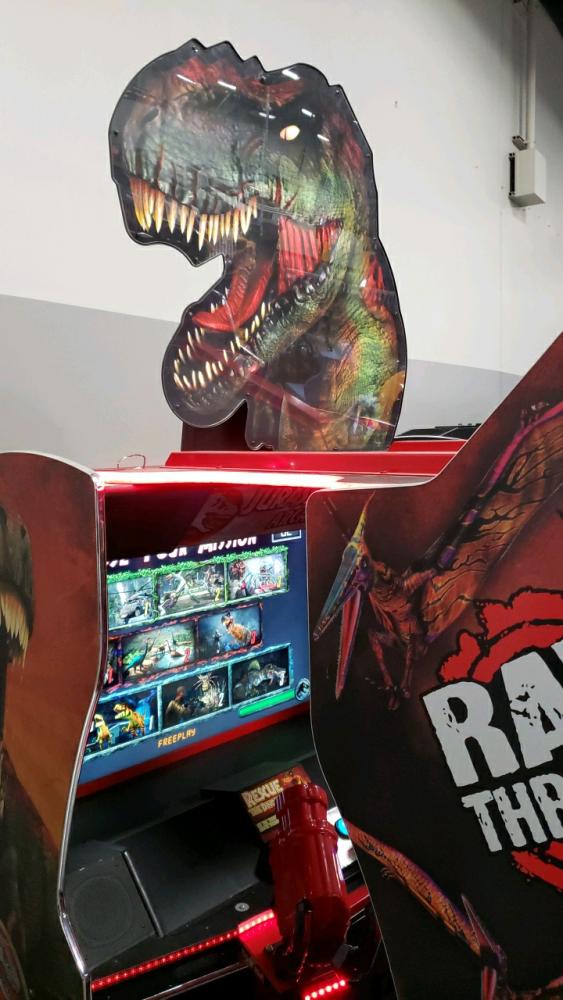 jurassic park arcade raw thrills