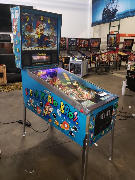 SUPER MARIO BROS. PINBALL MACHINE GOTTLIEB