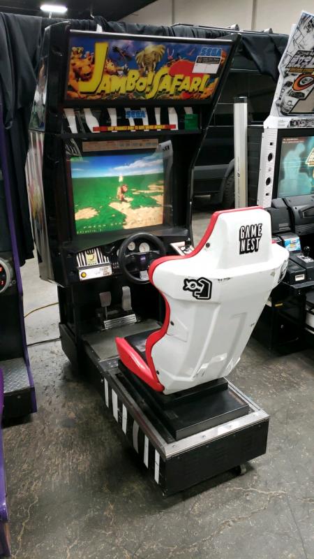 JAMBO SAFARI SITDOWN DRIVER ARCADE GAME SEGA