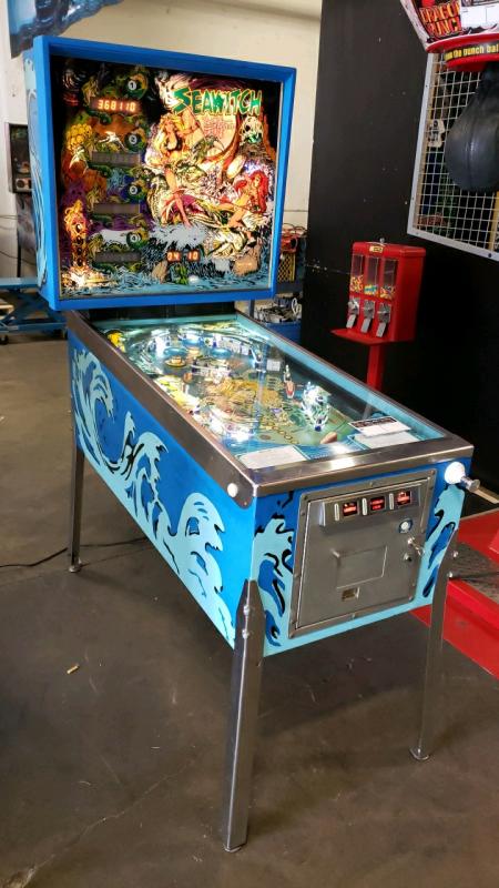 SEA WITCH CLASSIC STERN PINBALL MACHINE