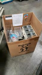 1 LOT- BOX LOT BULK VENDING PARTS MISC.