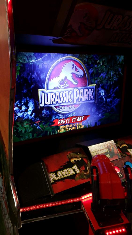 jurassic park arcade raw thrills emulator