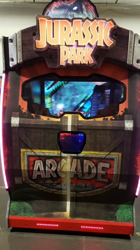 jurassic park arcade raw thrills