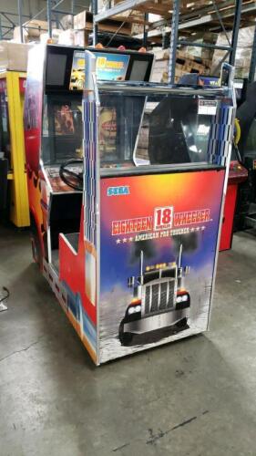 18 WHEELER SITDOWN DRIVER ARCADE GAME SEGA