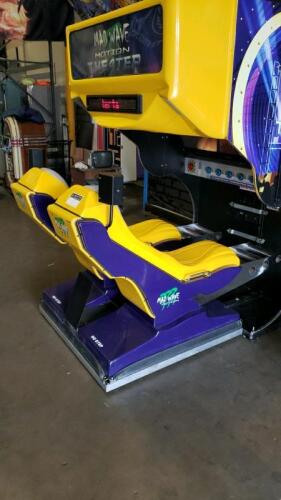 MAD WAVE MOTION THEATER 2 RIDER ATTRACTION ARCADE GAME